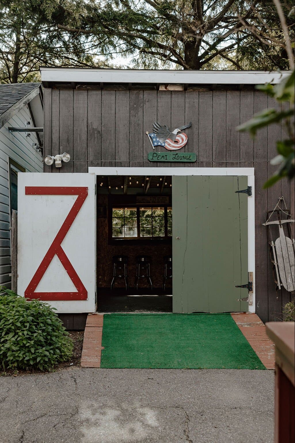 Fire Place and Small Kitchen